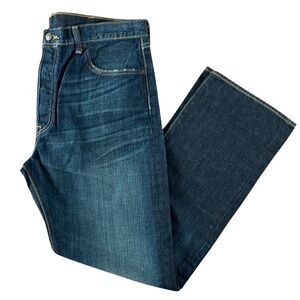 Levi’s Men’s Original Fit 501 Button Fly Straight Jeans Size‎ 38 Dark Wash NEW